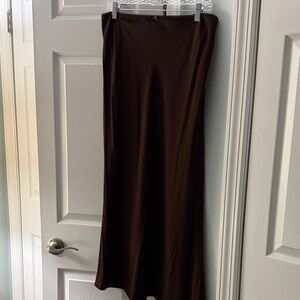 Wild Fable Brown Maxi Skirt